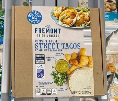 Crispy Fish Steet Tacos complete meal kit