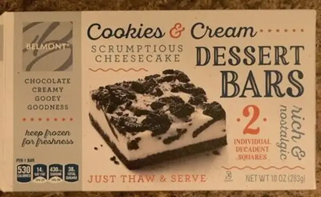Cookies & Cream Scrumptious Cheesecake Dessert Bars