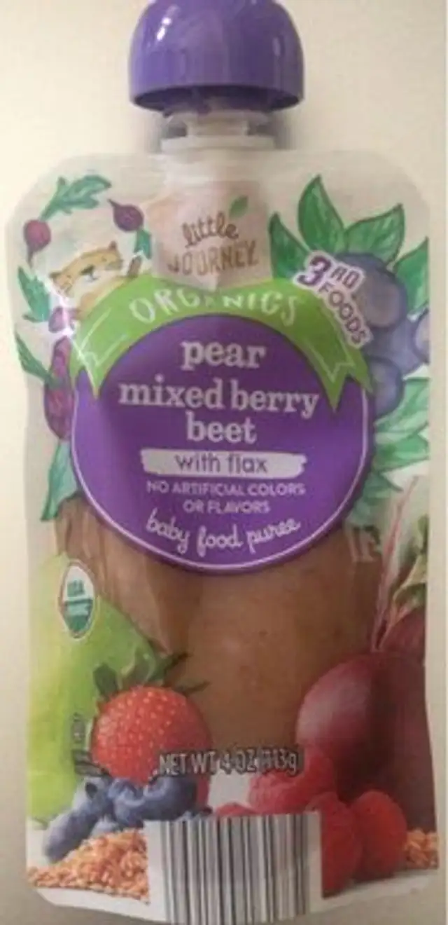 Pear mixed berry beet