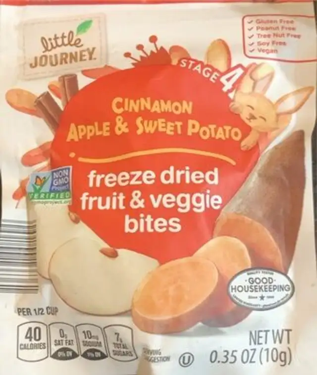 Freeze dried fruit & veggie bites