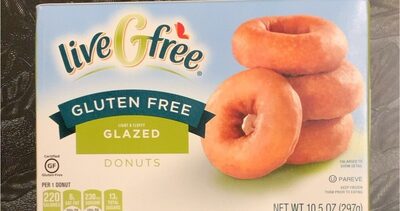 Gluten Free Glazed Donuts front packaging