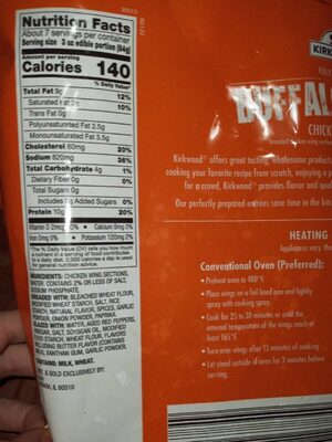 Buffalo chicken wings