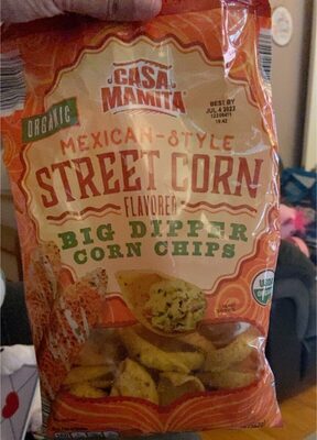 Street corn chips front packaging