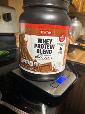 Whey Protein Blend front packaging