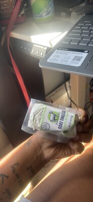 Garlic & Herb Goat Cheese front packaging