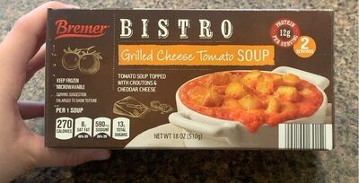 Bistro: Grilled Cheese tomato soup