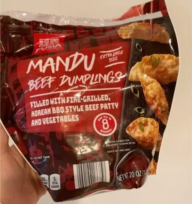 Mandu beef dumplings