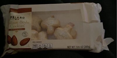 Italian Style Cookies with Almonds