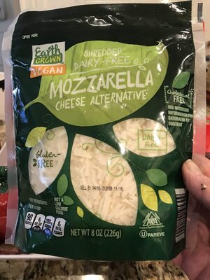 Audi’s Earth Grown Vegan Mazzarlla Cheese Alternative front packaging