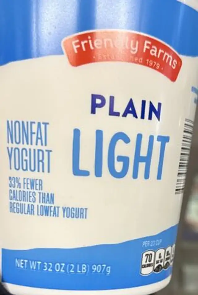 Plain Light Nonfat Yogurt
