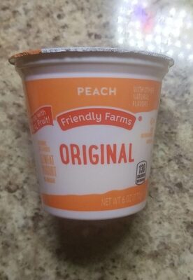 Original Peach Yogurt