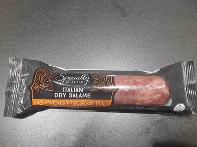 Italian Dry Salami front packaging