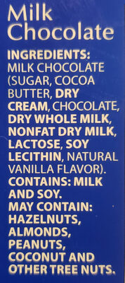 Extra Creamy Milk Chocolate