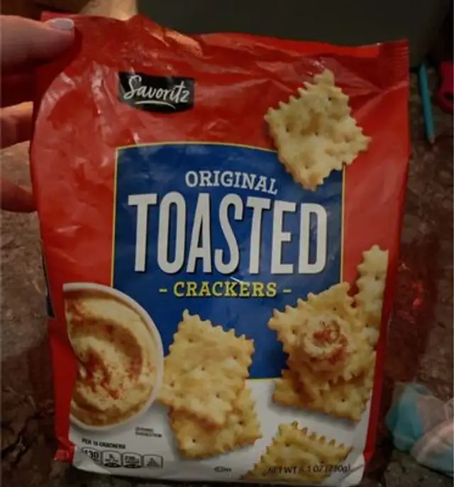 Toasted crackers