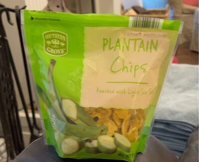 Plantain chips front packaging