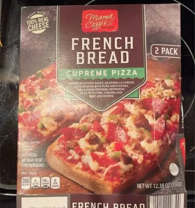 French bread supreme pizza