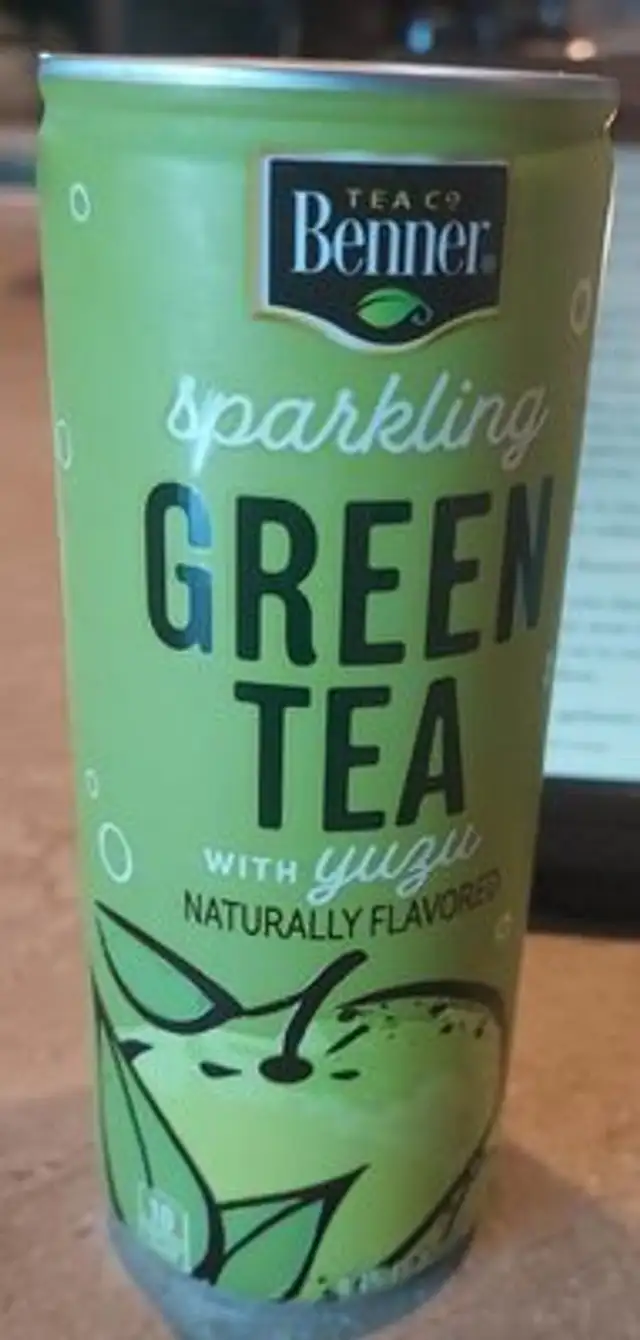 Sparling green tea with yuzu