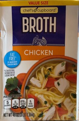 BROTH CHICKEN front packaging