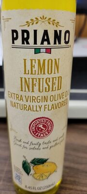 Lemon Infused Extra Virgin Olive Oil