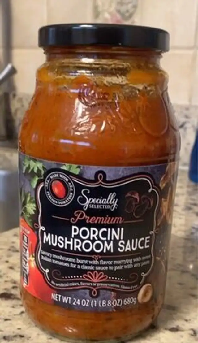 Porcini mushroom sauce