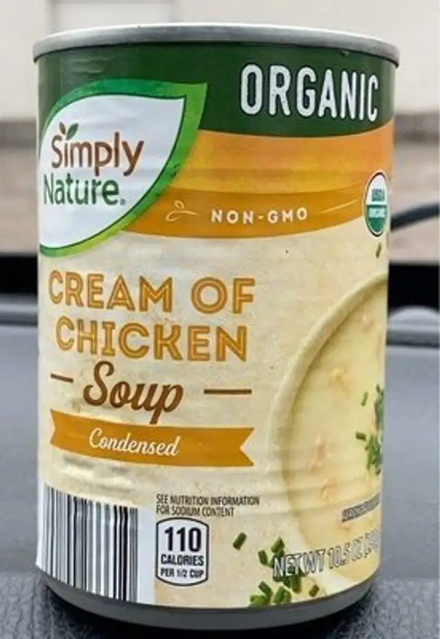 Condensed cream of chicken soup