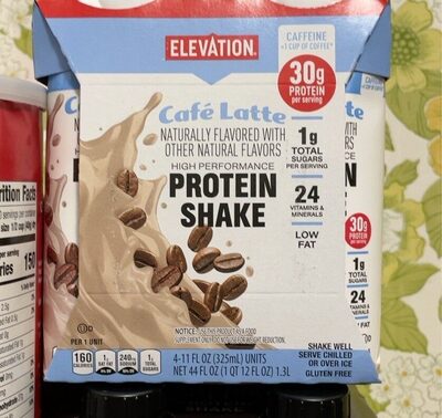 Café Latte Protein Shake