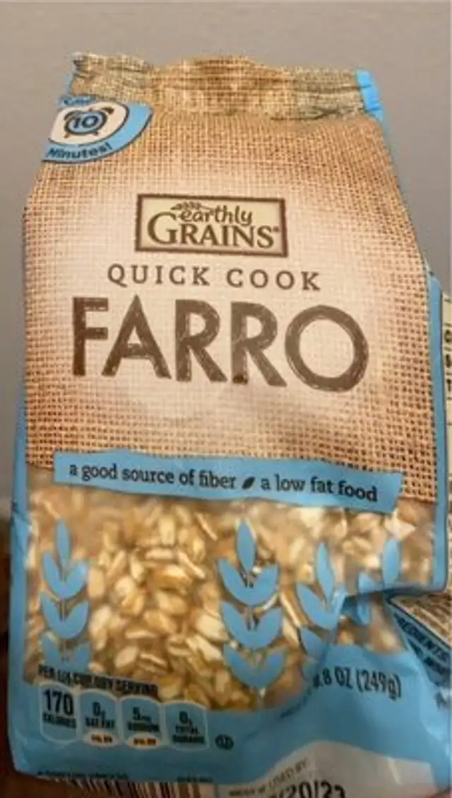 Quick cook farro