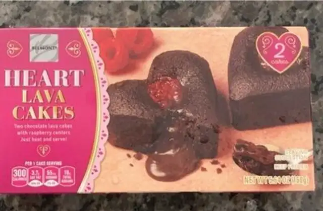 Heart Lava Cakes