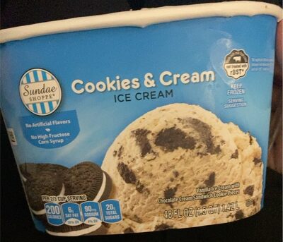 Cookies & cream icecream