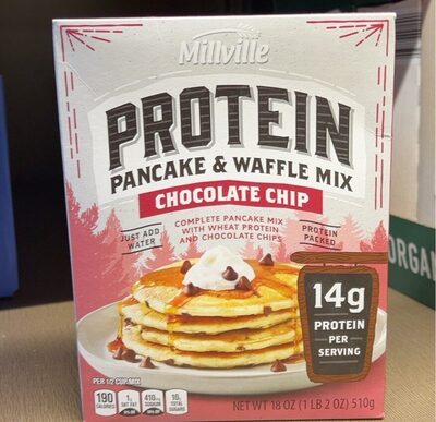 Protein pancake and waffle mixs