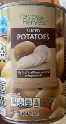 Sliced Potatos