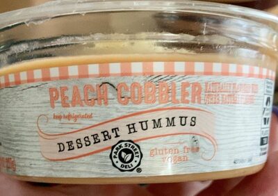 Peach Cobbler Dessert Hummus