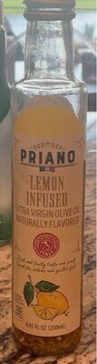 Lemon infused olive oil