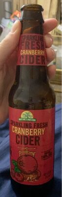 Sparkling Fresh Cranberry Cider