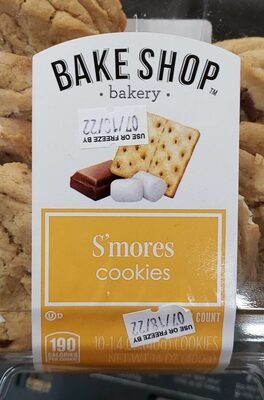 Smores cookies front packaging