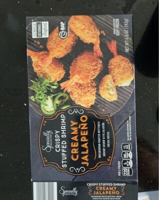 Crispy stuffed shrimp