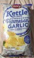 Kettle Chips Parmesan Garlic Flavored