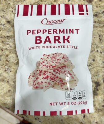 White Chocolate Style Peppermint Bark