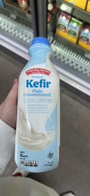 Kefir Plain Unsweetened Cultured Lowfat Milk