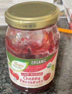 Low Sugar Cherry Preserves