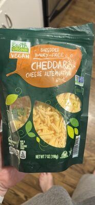 Shredded Dairy-Free Cheddar Cheese Alternative