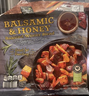 Balsamic & Honey Roasted Blend front packaging