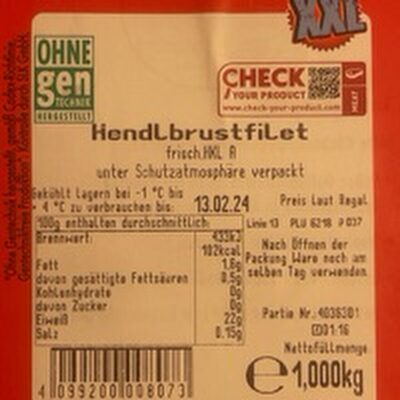 Hendlbrustfilet XXL