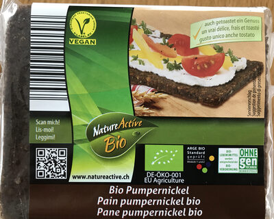 Pain pumpernickel bio
