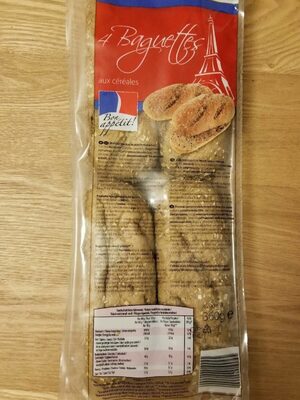 Baguettes aux céréales