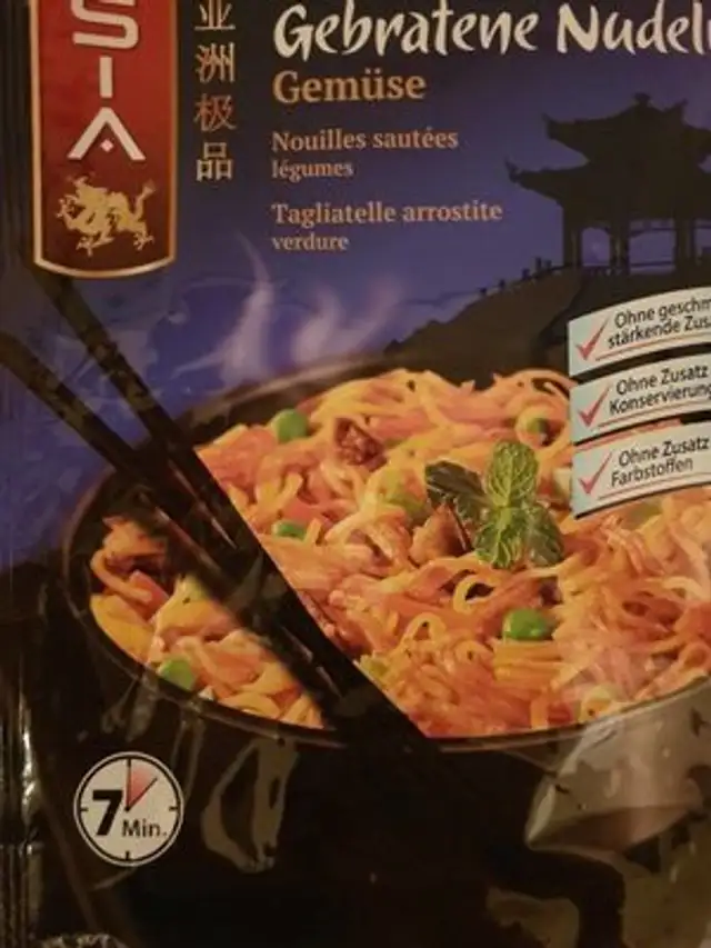 Nouilles sautées légumes