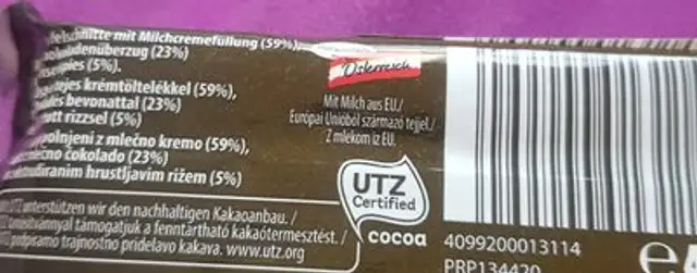 PRP134420 ingredients label