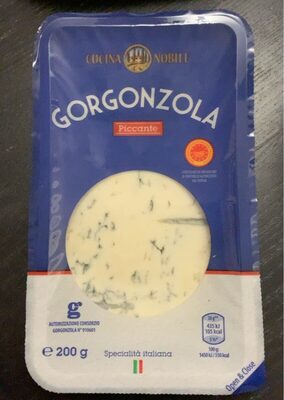 Gongonzola Piccante front packaging