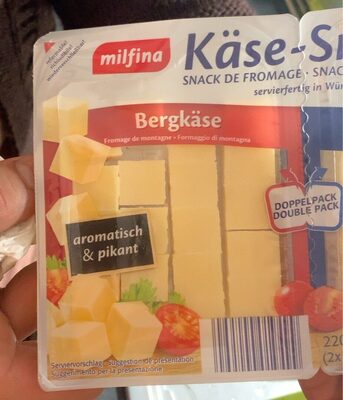 Bergkäse front packaging