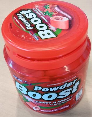 Powder Boost sweet & fruity strawberry